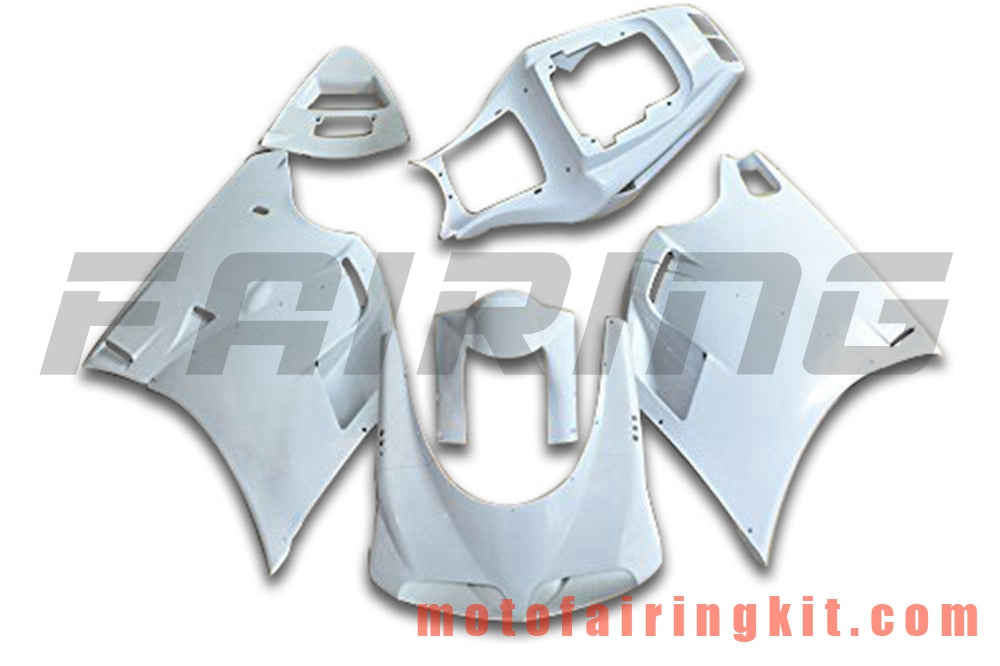 Fairing Kits Fit for 996 748 916 998 Biposto 1996 1997 1998 1999 2000 2001 2002 Plastic ABS Injection Mold Complete Motorcycle Body Aftermarket Bodywork Frame (Unpainted) BBB1