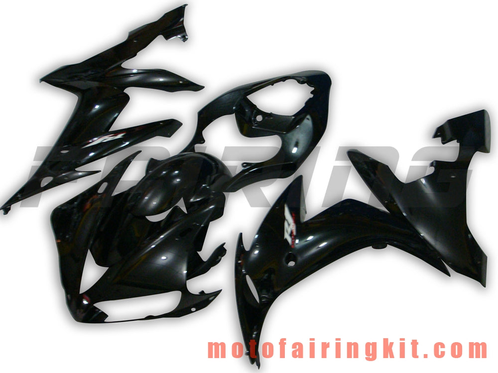 Fairing Kits Fit for YZF-1000 R1 2004 2005 2006 YZF 1000 R1 04 05 06 Plastic ABS Injection Mold Complete Motorcycle Body Aftermarket Bodywork Frame (Black) B041