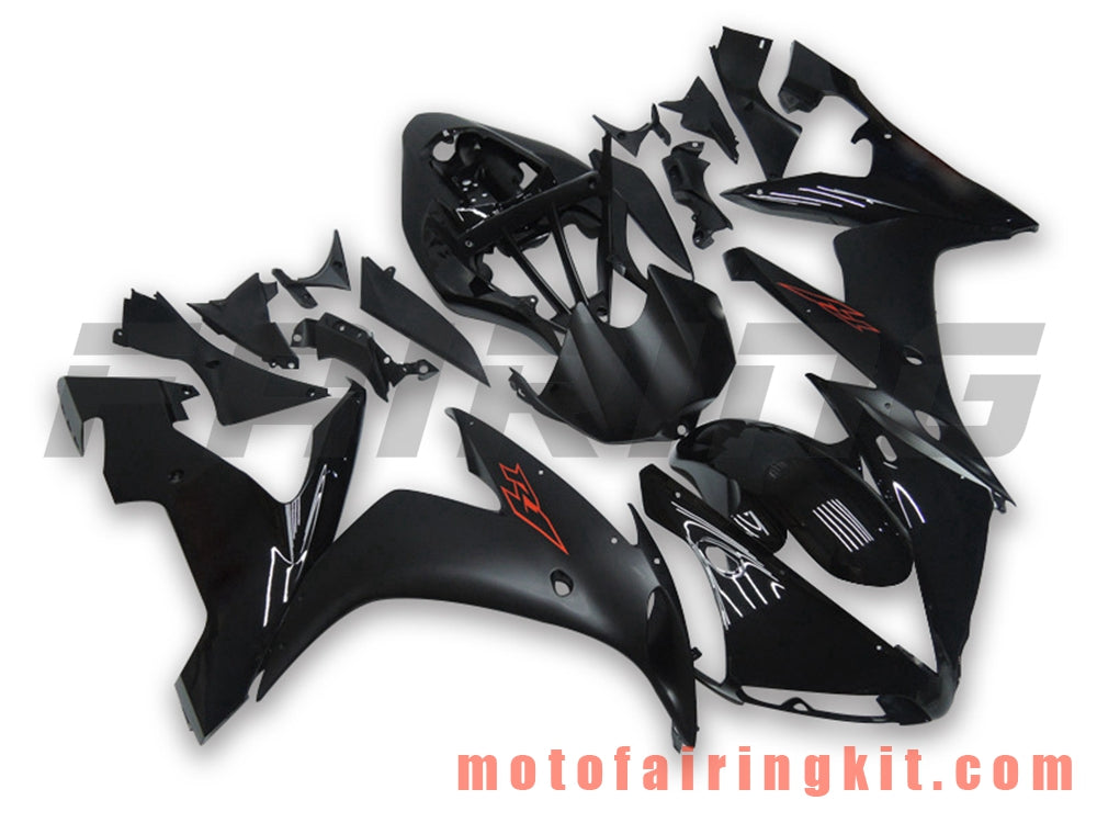Fairing Kits Fit for YZF-1000 R1 2004 2005 2006 YZF 1000 R1 04 05 06 Plastic ABS Injection Mold Complete Motorcycle Body Aftermarket Bodywork Frame (Black) B063