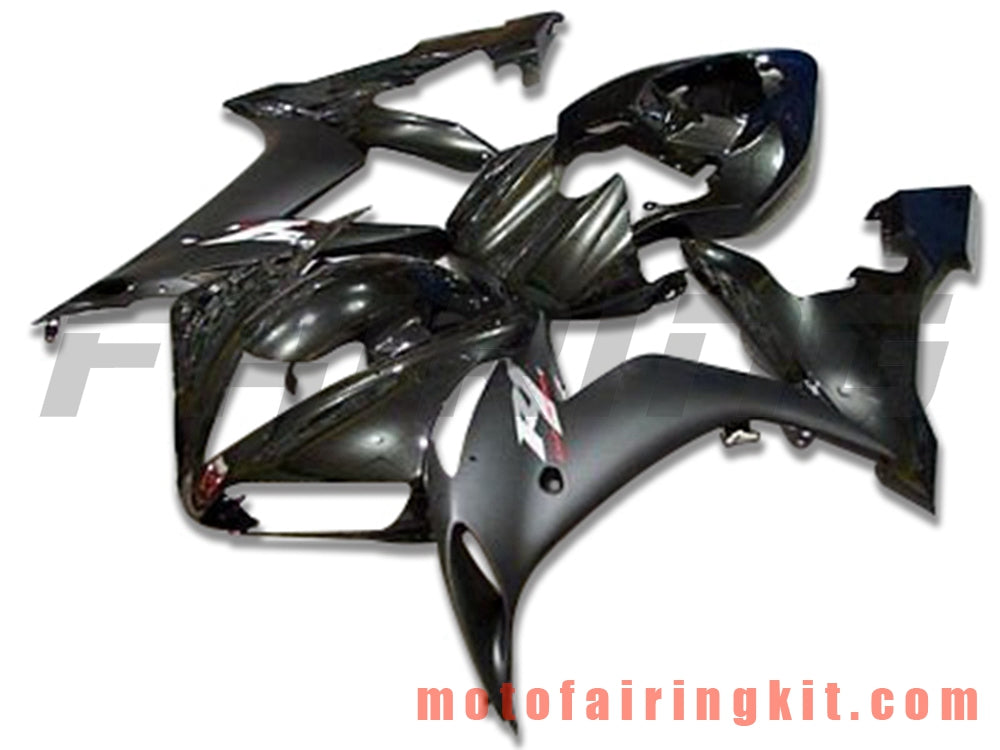 Fairing Kits Fit for YZF-1000 R1 2004 2005 2006 YZF 1000 R1 04 05 06 Plastic ABS Injection Mold Complete Motorcycle Body Aftermarket Bodywork Frame (Black) B095