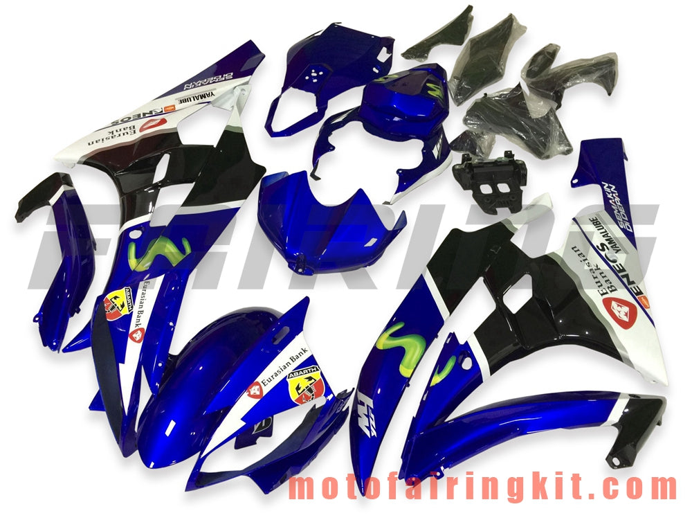 Fairing Kits Fit for YZF-600 R6 2006 2007 YZF 600 R6 06 07 Plastic ABS Injection Mold Complete Motorcycle Body Aftermarket Bodywork Frame (Blue & Black) B113