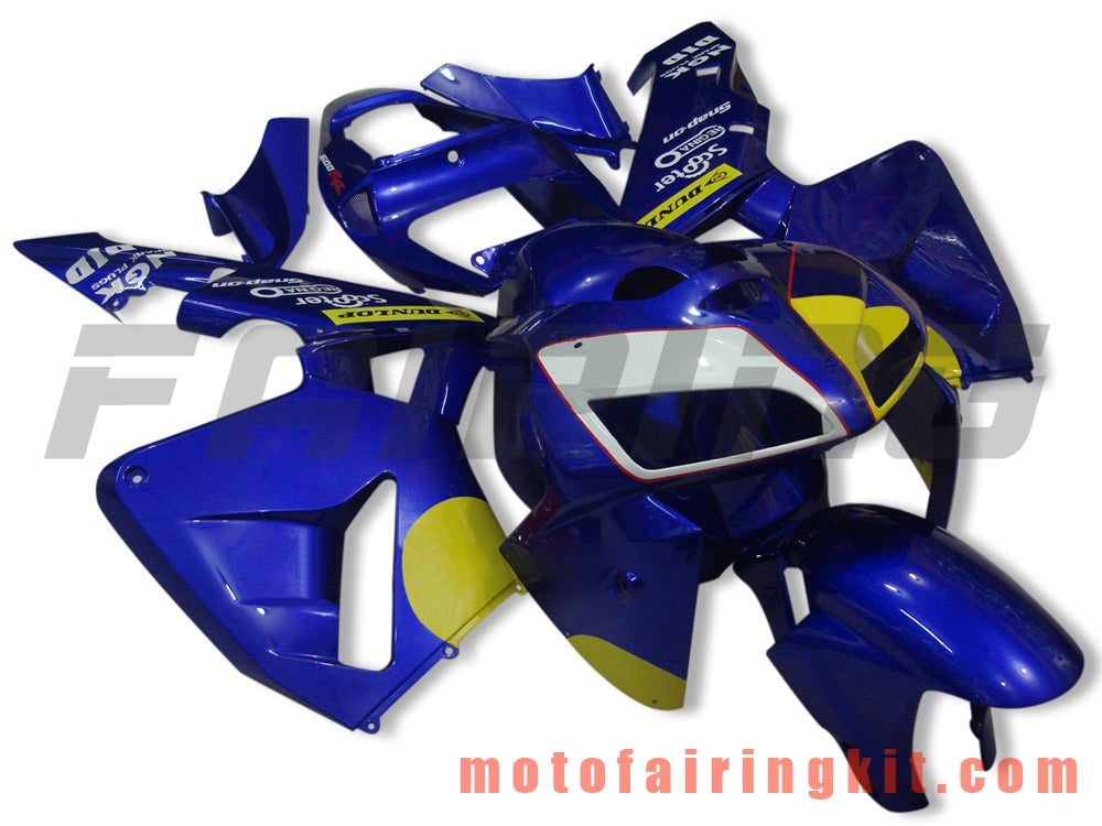 フェアリングキット CBR600RR 2005 2006 CBR600 RR 05 06 プラスチック ABS 射出成形 完全なオートバイボディ アフターマーケットボディワークフレーム (ブルー) B004
