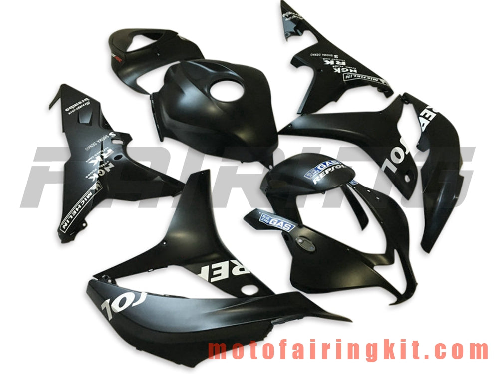Fairing Kits Fit for CBR600RR 2007 2008 CBR 600RR 07 08 Plastic ABS Injection Mold Complete Motorcycle Body Aftermarket Bodywork Frame (Black) B046