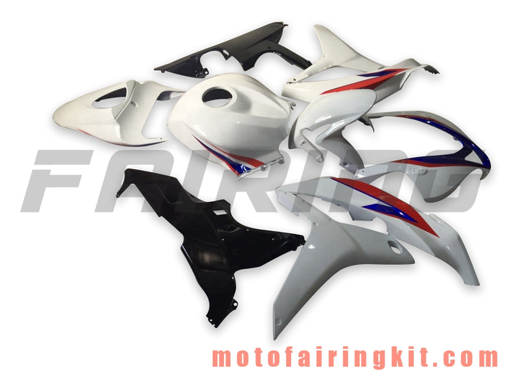 Fairing Kits Fit for CBR600RR 2007 2008 CBR 600RR 07 08 Plastic ABS Injection Mold Complete Motorcycle Body Aftermarket Bodywork Frame (White & Black) B054