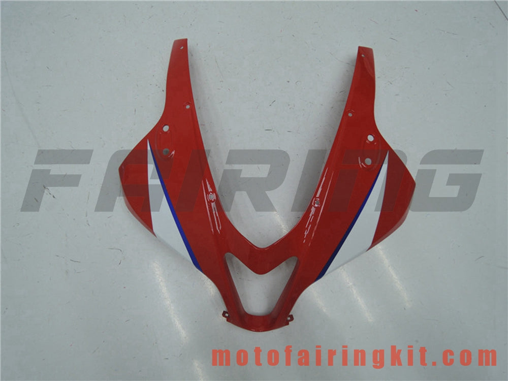 Fairing Kits Fit for CBR600RR 2009 2010 2011 2012 CBR600 RR 09 10 11 12 Plastic ABS Injection Mold Complete Motorcycle Body Aftermarket Bodywork Frame (White & Red) B008