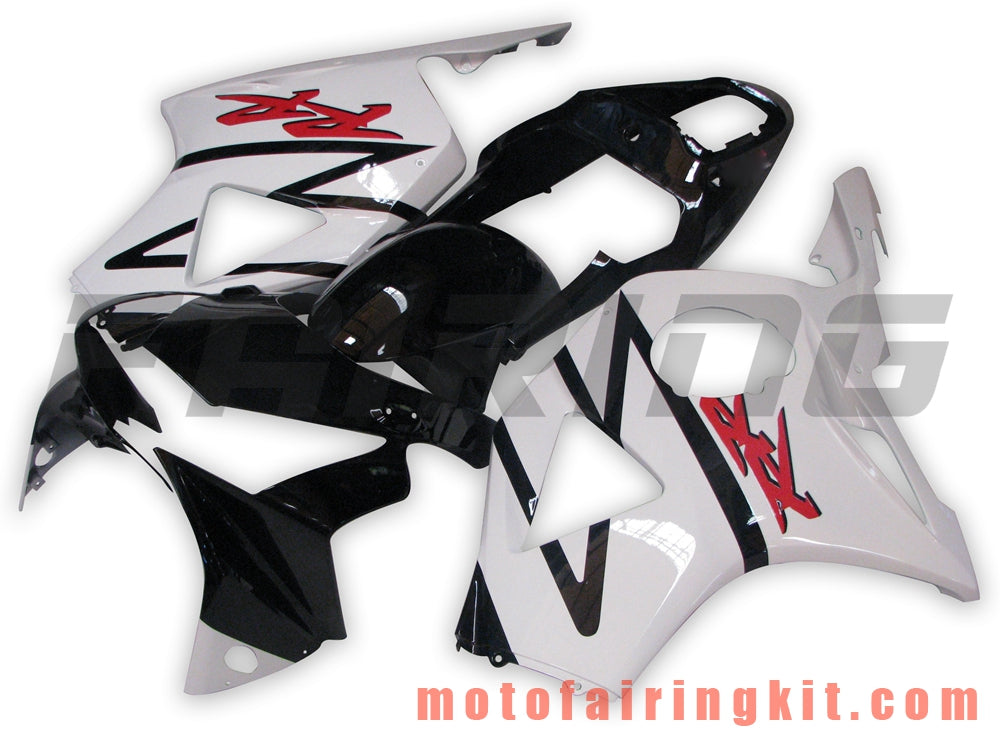 Fairing Kits Fit for CBR900RR 954 2002 2003 CBR900 RR 954 02 03 Plastic ABS Injection Mold Complete Motorcycle Body Aftermarket Bodywork Frame (White & Black) B009