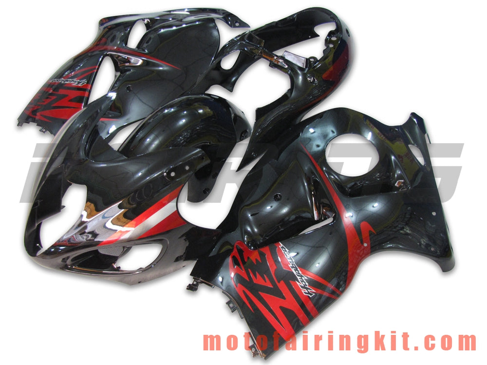Fairing Kits Fit for GSXR1300 GSX-R 1300 GSXR 1300 1997 - 2007 Plastic ABS Injection Mold Complete Motorcycle Body Aftermarket Bodywork Frame (Black & Orange) B008