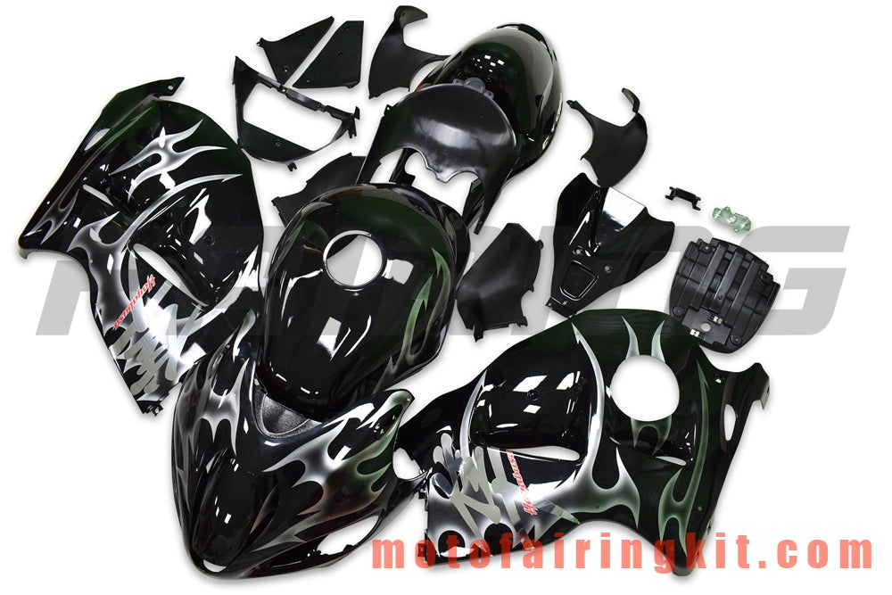 Fairing Kits Fit for GSXR1300 GSX-R 1300 GSXR 1300 1997 - 2007 Plastic ABS Injection Mold Complete Motorcycle Body Aftermarket Bodywork Frame (Black) B088