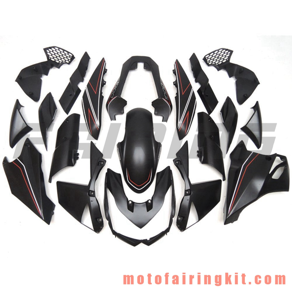Fairing Kits Fit for Z1000 2010 2011 2012 2013 Z1000 10 11 12 13 Plastic ABS Injection Mold Complete Motorcycle Body Aftermarket Bodywork Frame (Black) B006