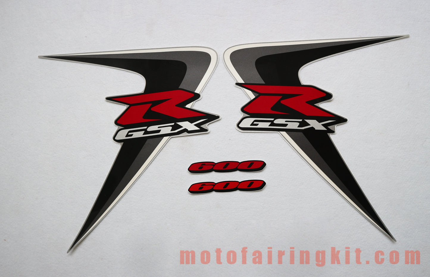 Motorcycle Decals Sticker for GSX-R750 GSX-R600 K6 2006 2007 GSXR 600 750 K6 06 07 Motorbike Racing Fairing Decal (Black)