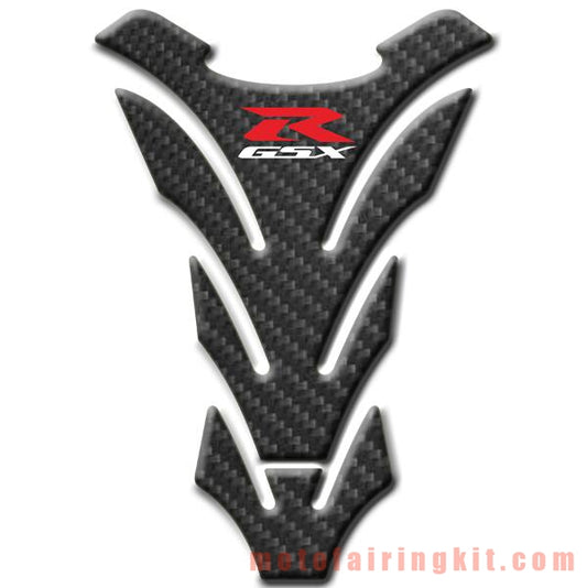 Motorcycle 3D Gas Tank Sticker Self-Adhesive Strong Stickiness Waterproof Protector Decal Pad Carbon fiber