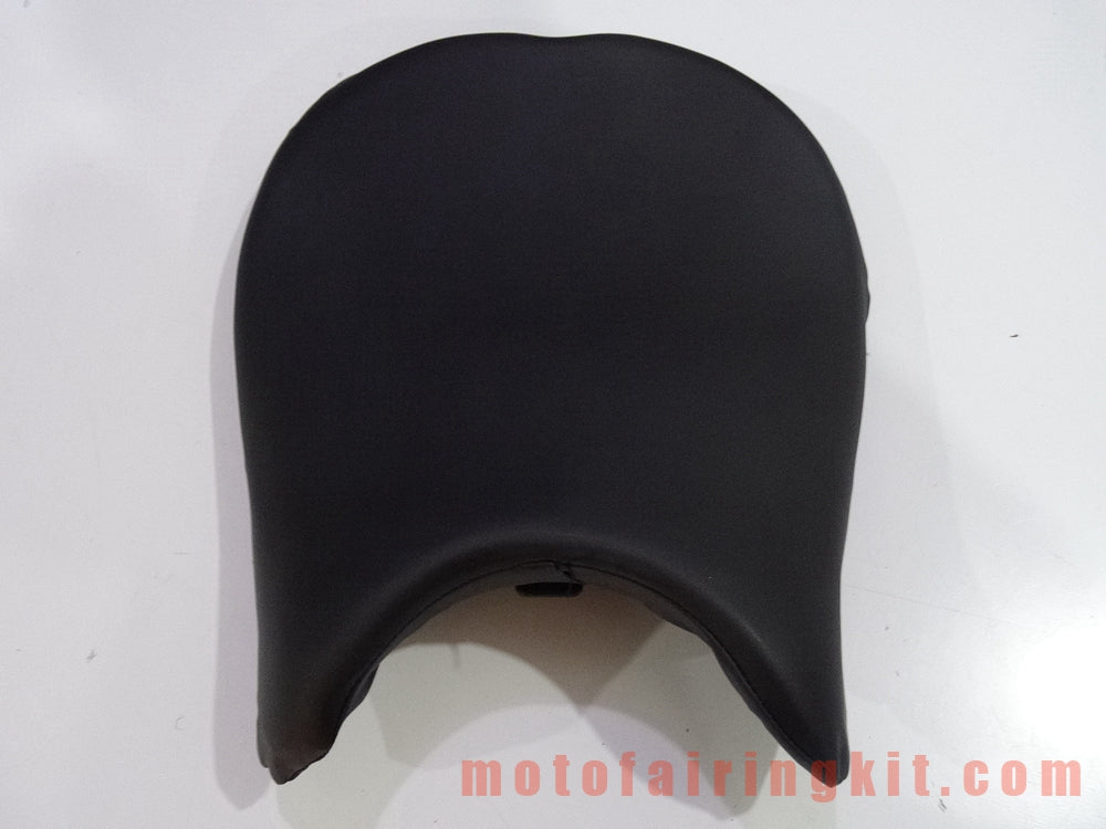 Cojín para asiento delantero de motocicleta para conductor y conductor para 1098 848 1198 2007 2008 2009 2010 2011 2012 1098 07-12 (negro)