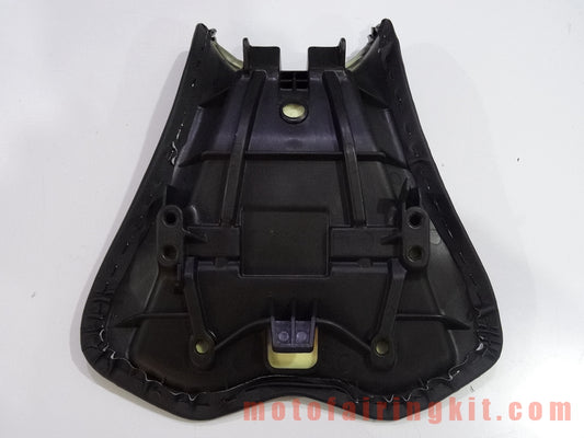 Cojín para asiento delantero de motocicleta para conductor y conductor para ZX6R 2013 2014 2015 2016 2017 2018 ZX6R 2013-2018 (negro)