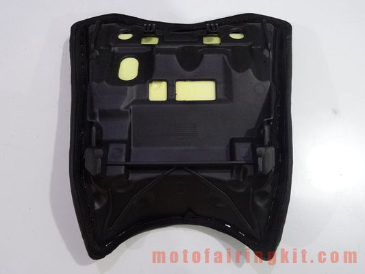 Cojín para asiento delantero de motocicleta para conductor y conductor para ZX300 2013 2014 2015 2016 2017 ZX300 13 14 15 16 17 (negro)