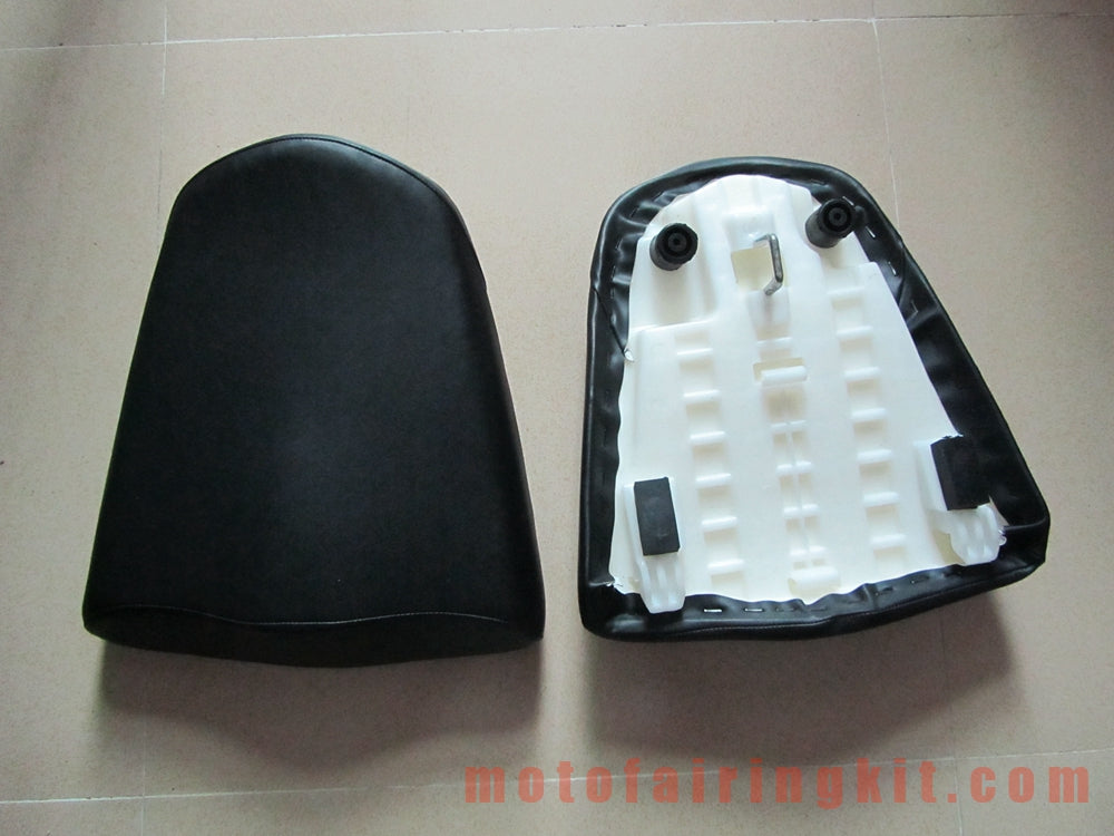 Cojín para asiento trasero de motocicleta, para pasajero, CBR250RR 2011 2012 2013 2014 CBR250RR 11 12 13 14 (negro)