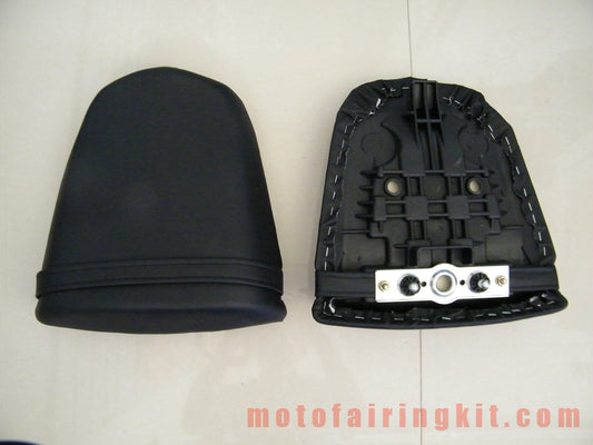 Motorcycle Rear Seat Cushion Passenger Pillion For GSXR600 750 K4 2004 2005 GSXR600 750 K4 04 05(Black)