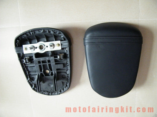 Cojín para asiento trasero de motocicleta, para pasajero, para GSXR600 750 K8 2008 2009 2010 GSXR600 750 K8 08 09 10 (negro)