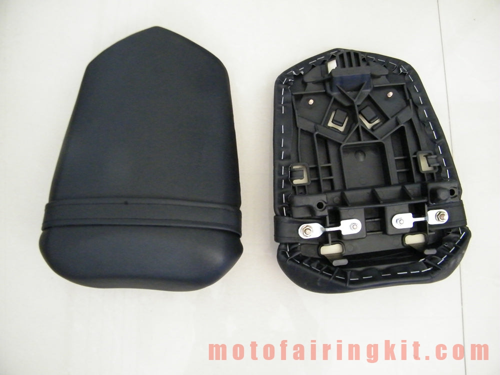 Motorcycle Rear Seat Cushion Passenger Pillion For YZF1000 R1 2004 2005 2006 R1 04 05 06(Black)