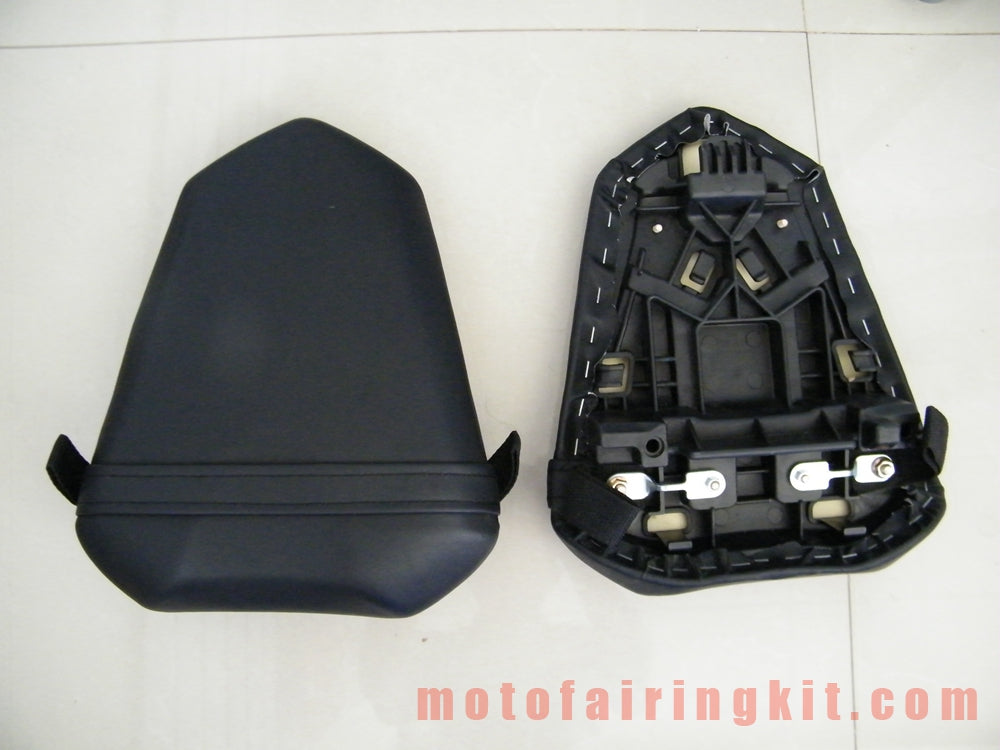 Cojín para asiento trasero de motocicleta, para pasajero, para YZF1000 R1 2007 2008 R1 07 08 (negro)