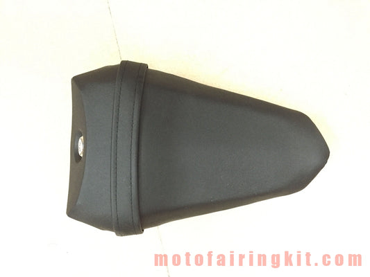 Cojín para asiento trasero de motocicleta, para pasajero, para YZF1000 R1 2015 2016 2017 2018 2019 R1 15 16 17 18 19 (negro)