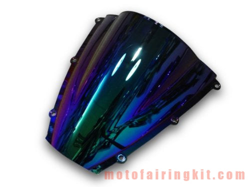 Windshield for Motorcycle, Motorcycle Windshield Windscreen Compatible with CBR 600 RR F5 2003 2004 CBR 600 RR F5 03 04 Windproof Windshield