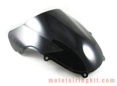 Windshield for Motorcycle, Motorcycle Windshield Windscreen Compatible with GSX-R1000 K1 K2 2000 2001 2002 GSXR1000 K1 K2 00 01 02 Windproof Windshield