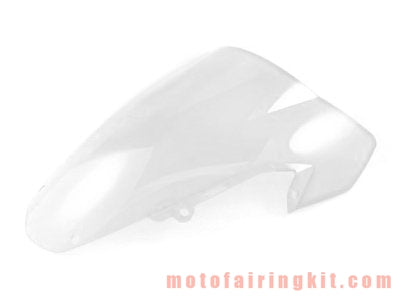 Windshield for Motorcycle, Motorcycle Windshield Windscreen Compatible with GSXR1000 K3 2003 2004 GSXR 1000 K3 03 04 Windproof Windshield