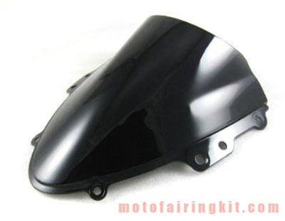 Windshield for Motorcycle, Motorcycle Windshield Windscreen Compatible with GSXR 600 750 K4 2004 2005 GSXR 600 750 K4 04 05 Windproof Windshield