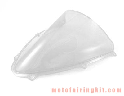 Windshield for Motorcycle, Motorcycle Windshield Windscreen Compatible with GSXR 600 750 K6 2006 2007 GSXR 600 750 K6 06 07 Windproof Windshield