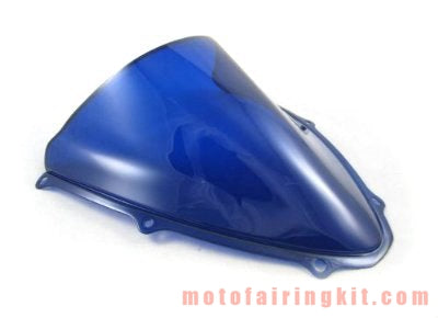 Windshield for Motorcycle, Motorcycle Windshield Windscreen Compatible with GSXR 600 750 K6 2006 2007 GSXR 600 750 K6 06 07 Windproof Windshield