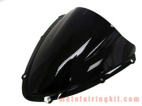 Windshield for Motorcycle, Motorcycle Windshield Windscreen Compatible with GSXR 600 750 K8 2008 2009 2010 GSXR 600 750 K8 08 09 10 Windproof Windshield