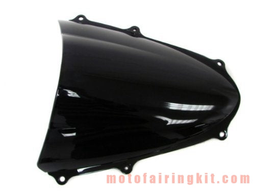 Parabrisas para motocicleta, parabrisas de motocicleta compatible con GSXR 1000 K9 2009 2010 2011 2012 2013 2014 2015 2016 Parabrisas a prueba de viento