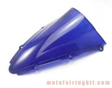 Windshield for Motorcycle, Motorcycle Windshield Windscreen Compatible with YZF1000 R1 2000 2001 YZF 1000 R1 00 01 Windproof Windshield