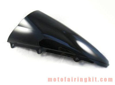 Windshield for Motorcycle, Motorcycle Windshield Windscreen Compatible with YZF1000 R1 2002 2003 YZF 1000 R1 02 03 Windproof Windshield