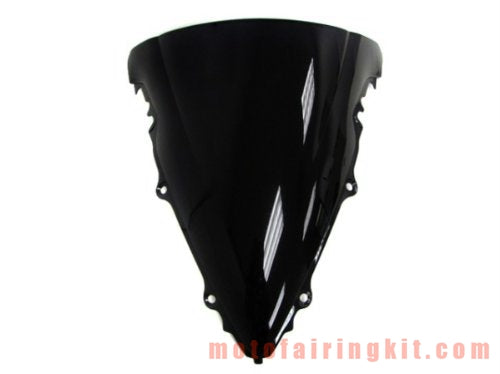 Windshield for Motorcycle, Motorcycle Windshield Windscreen Compatible with YZF600 R6 2003 2004 YZF-600 YZF 600 R6 03 04 Windproof Windshield