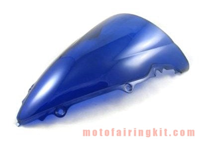 Parabrisas para motocicleta, parabrisas de motocicleta compatible con YZF600 R6 2003 2004 YZF-600 YZF 600 R6 03 04 Parabrisas a prueba de viento