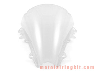 Parabrisas para motocicleta, parabrisas de motocicleta compatible con YZF600 R6 2006 2007 YZF-600 YZF 600 R6 06 07 Parabrisas a prueba de viento