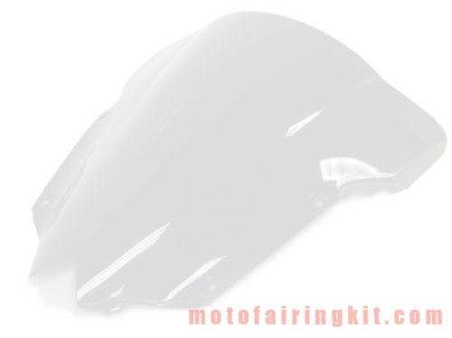 Windshield for Motorcycle, Motorcycle Windshield Windscreen Compatible with YZF - 600 R6 2008 2009 2010 2011 2012 2013 Windproof Windshield