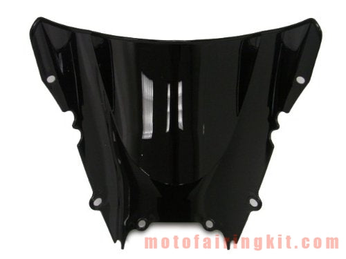 Windshield for Motorcycle, Motorcycle Windshield Windscreen Compatible with YZF - 600 R6 1998 1999 2000 2001 2002 Windproof Windshield