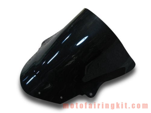 Parabrisas para motocicleta, parabrisas de motocicleta compatible con ZX-10R ZX10R 2008 2009 2010 08 09 10 Parabrisas a prueba de viento