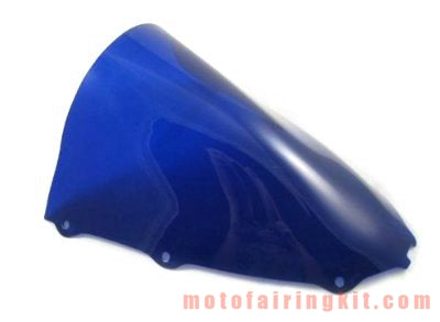 Parabrisas para motocicleta, parabrisas de motocicleta compatible con ZX14R ZX-14R ZZ-R1400 2006 2007 2008 2009 2010 2011 parabrisas a prueba de viento