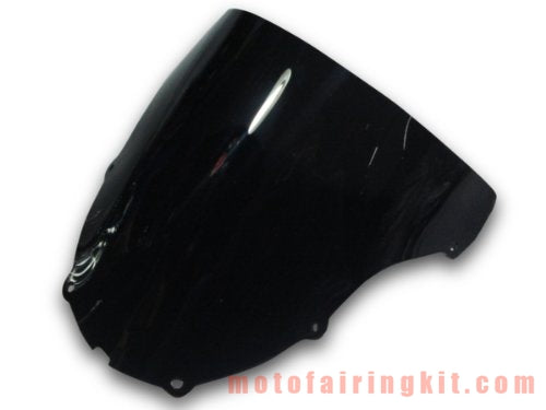 Windshield for Motorcycle, Motorcycle Windshield Windscreen Compatible with ZX6R ZX-6R 636 2003 2004 03 04 Windproof Windshield