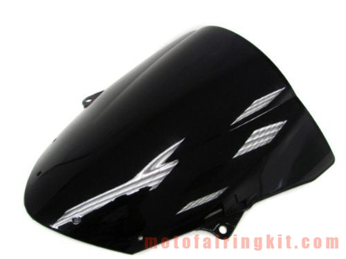 Windshield for Motorcycle, Motorcycle Windshield Windscreen Compatible with ZX6R ZX-6R 636 2009 2010 2011 2012 09 10 11 12 Windproof Windshield