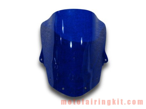 Parabrisas para motocicleta, parabrisas de motocicleta compatible con ZX6R ZX-6R 636 2009 2010 2011 2012 09 10 11 12 Parabrisas a prueba de viento