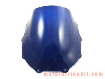 Windshield for Motorcycle, Motorcycle Windshield Windscreen Compatible with ZX-7R 1996 1997 1998 1999 2001 2002 2003 ZX7R 96 - 03 Windproof Windshield