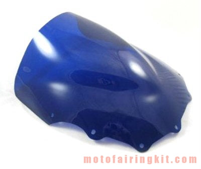 Windshield for Motorcycle, Motorcycle Windshield Windscreen Compatible with ZZR400 1993 - 2007 93 94 95 96 97 98 99 02 03 04 05 06 07 Windproof Windshield