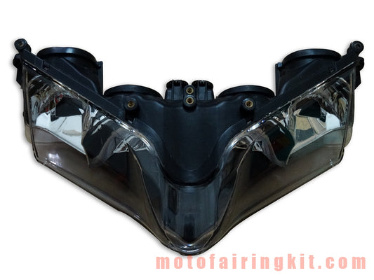 Conjunto de faros delanteros para motocicleta 1199 2012 2013 Kit de conjunto de faros delanteros (negro)