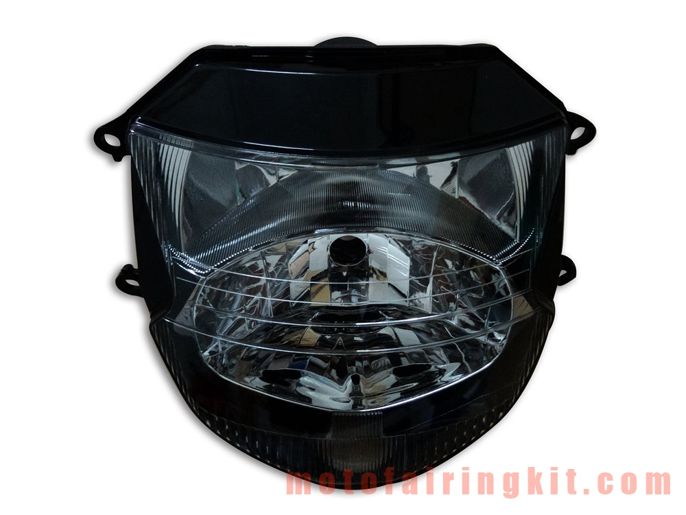 Conjunto de faros delanteros para motocicleta CBR1100XX 1997 - 2007 CBR1100 XX 97 - 07 Kit de conjunto de faros delanteros (negro)