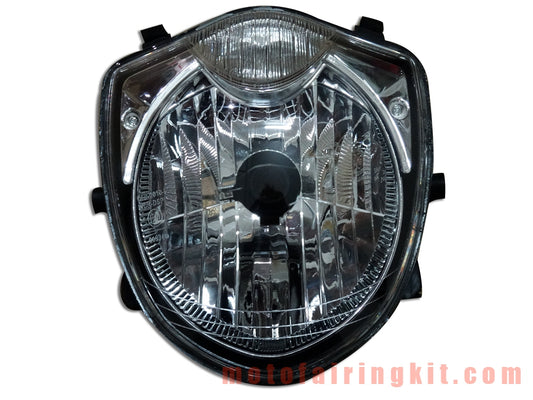 Motorcycle Headlight Assembly for GEF1250 GSF1250 2010 2011 2012 2013 2014 2015 Head Light Lamp Assembly Kit (Black)