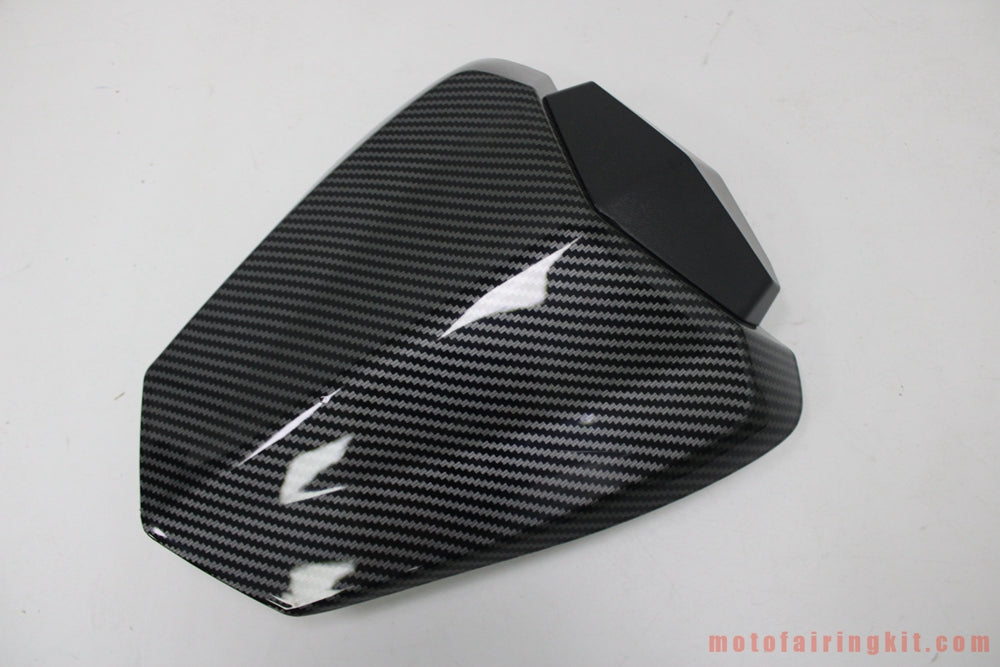 Funda de asiento trasero para YZF1000 R1 2009 2010 2011 2012 YZF 1000 R1 09 10 11 12 Funda de asiento trasero para motocicleta y bicicleta Cubierta de asiento trasero ABS